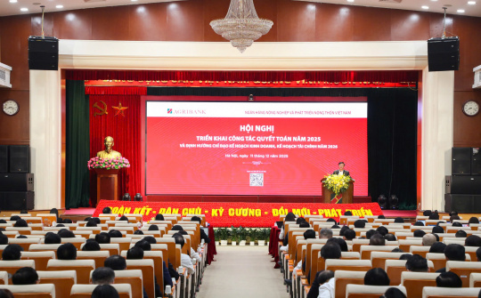 Agribank tổ chức Hội nghị triển khai công tác quyết toán năm 2025 và định hướng chỉ đạo xây dựng kế hoạch kinh doanh, tài chính năm 2026