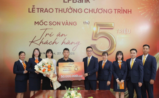 LPBank đạt mốc 5 triệu khách hàng