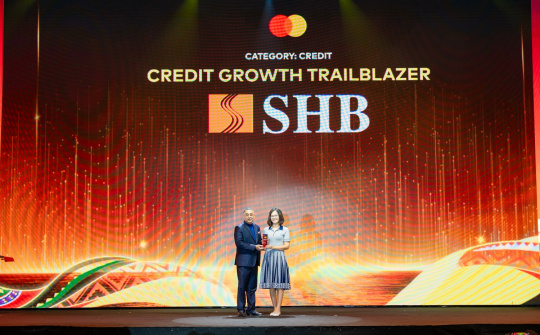 SHB nhận “cú đúp” giải thưởng từ Mastercard cho thẻ tín dụng