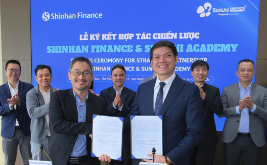 Bắt tay SunUni, Shinhan Finance bước vào hành trình hỗ trợ người Việt học tiếng Anh dễ dàng hơn