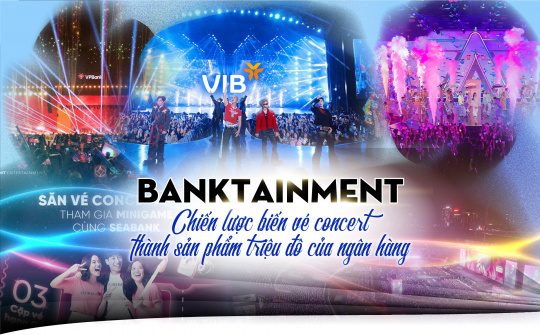 Banktainment - Chiến lược biến vé concert thành sản phẩm triệu đô của ngân hàng