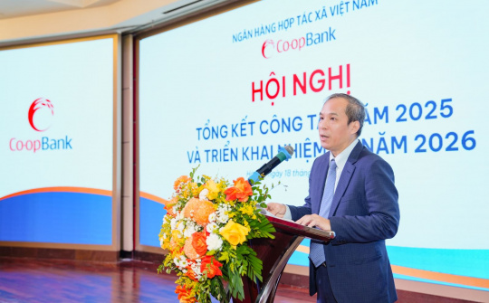 Co-opBank tổ chức Hội nghị tổng kết công tác năm 2025, triển khai nhiệm vụ năm 2026
