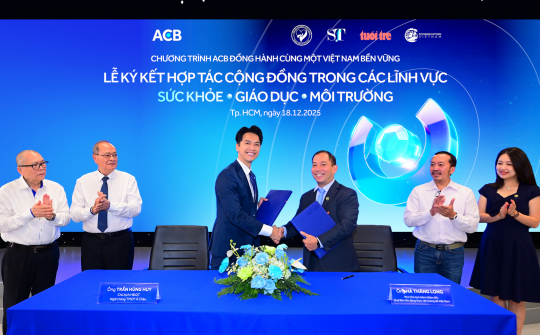 ACB công bố mô hình phát triển bền vững theo hướng tạo giá trị chung cho cộng đồng Việt Nam