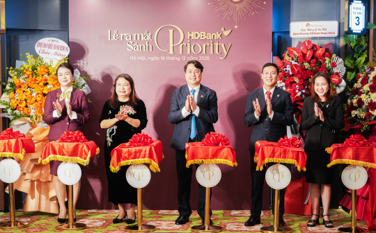 HDBank nâng tầm dịch vụ cao cấp với sảnh Priority Hoàn Kiếm