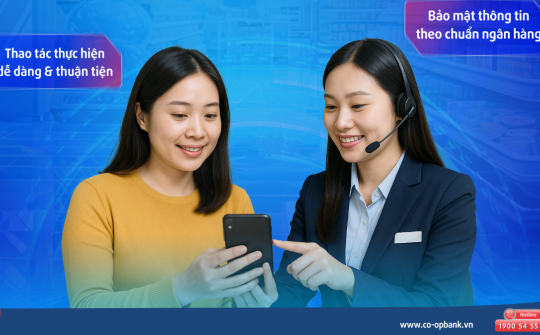 Co-opBank đồng hành quỹ tín dụng nhân dân thúc đẩy thuế số