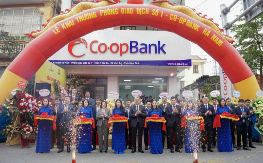 Co-opbank chi nhánh Hà Nam khai trương Phòng giao dịch số 1