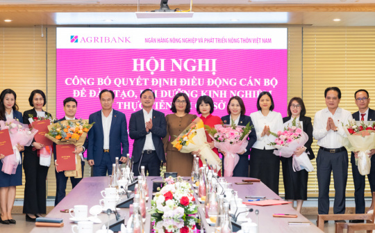 Agribank điều động cán bộ tăng cường đào tạo thực tiễn tại cơ sở