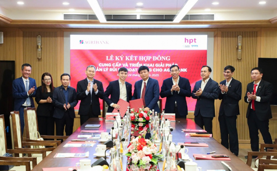 Agribank và HPT ký kết hợp tác triển khai giải pháp quản lý rủi ro hoạt động