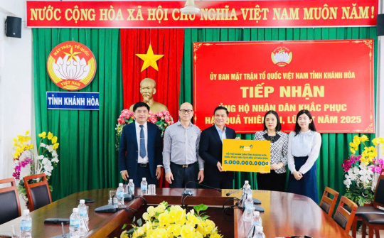 PVcomBank ủng hộ 5 tỷ đồng hỗ trợ Khánh Hòa khắc phục sau mưa lũ