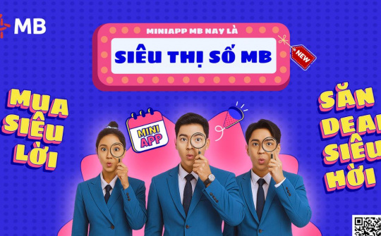 “Siêu Thị Số MB” – Trăm tiện ích chỉ trong một ứng dụng