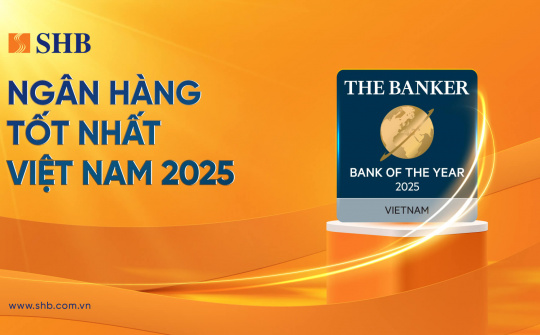 The Banker vinh danh SHB là Ngân hàng của năm 2025