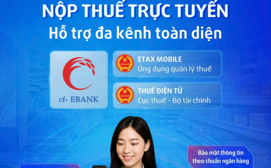 Co-opBank triển khai dịch vụ thuế điện tử trên toàn hệ thống