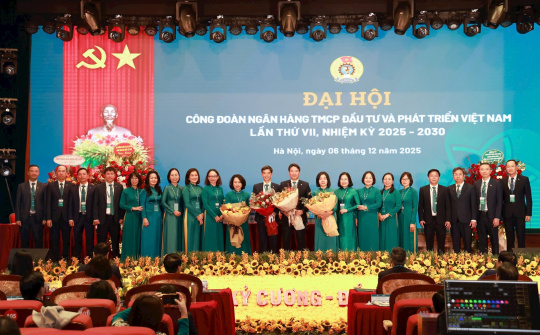 Công đoàn BIDV tổ chức thành công Đại hội đại biểunhiệm kỳ 2025 - 2030