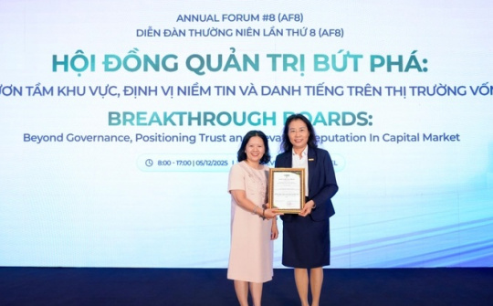 Sacombank vào nhóm hơn 30 doanh nghiệp đạt VNCG50