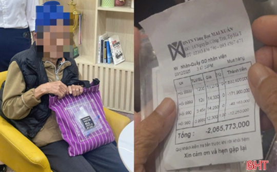 BIDV Hà Tĩnh cùng lực lượng chức năng kịp thời ngăn chặn vụ lừa đảo nhằm vào cụ bà 76 tuổi