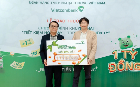 Vietcombank đồng hành vun đắp tương lai với ưu đãi “Hạnh phúc nhân ba”