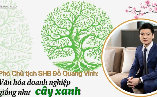 Phó chủ tịch SHB Đỗ Quang Vinh: ‘Văn hoá doanh nghiệp giống như cây xanh’