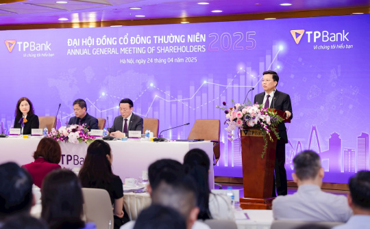 TPBank đặt mục tiêu lãi 9.000 tỷ đồng, chia cổ tức tiền mặt 10%