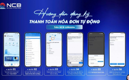 Thanh toán thảnh thơi, hoàn tiền cực hời với NCB iziMobile