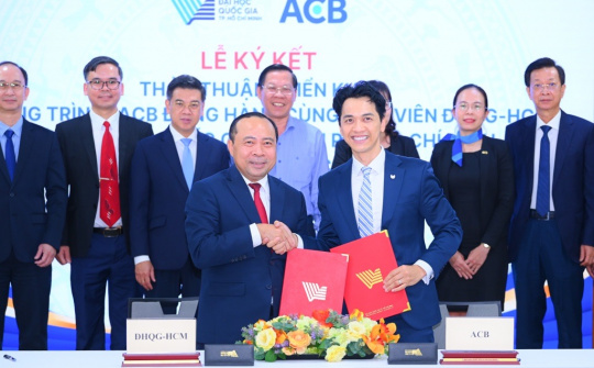 ACB hỗ trợ sinh viên Đại học Quốc gia TP.HCM vay học phí ưu đãi