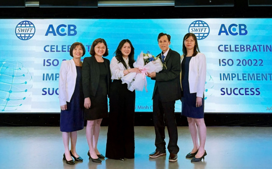 ACB nâng cấp thanh toán quốc tế, tăng kết nối cùng doanh nghiệp hội nhập