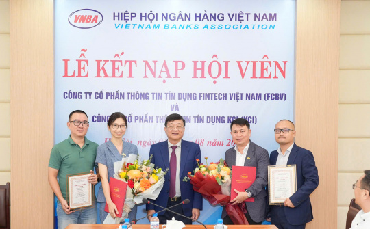 Hiệp hội Ngân hàng Việt Nam kết nạp 2 hội viên chính thức