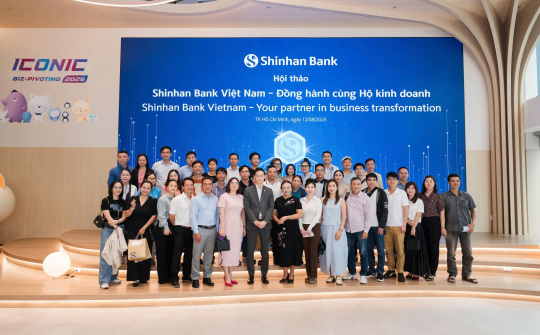 Ngân hàng Shinhan Việt Nam – Đồng hành cùng hộ kinh doanh