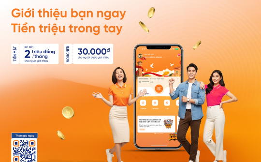 “Giới thiệu bạn ngay - Tiền triệu trong tay” cùng SHB SAHA