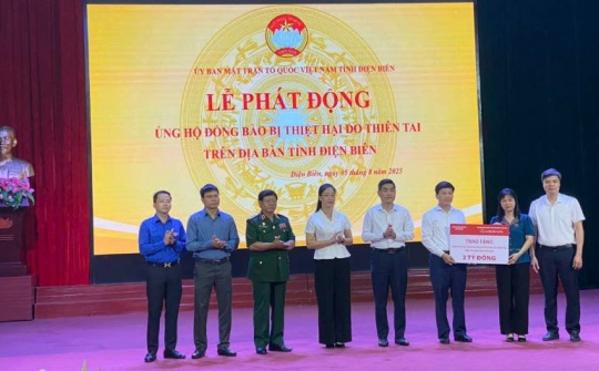 Agribank đồng hành cùng chính quyền và nhân dân các địa phương khắc phục thiệt hại do bão Wipha