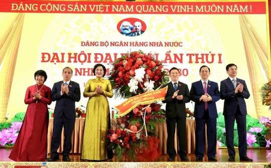 Khai mạc trọng thể Đại hội Đảng bộ Ngân hàng Nhà nước lần thứ I