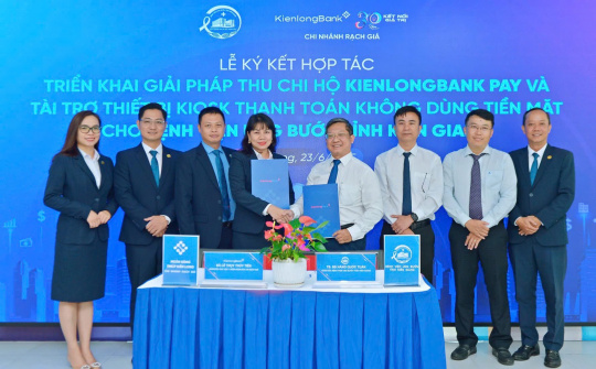 KienlongBank giới thiệu giải pháp thanh toán số cho các bệnh viện và trường học
