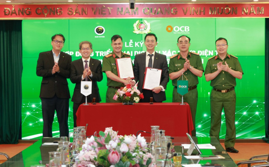 OCB hợp tác Trung tâm RAR triển khai xác thực qua VNeID