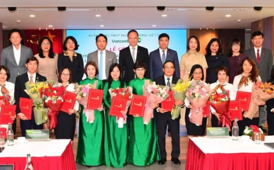 Vietcombank bổ nhiệm lãnh đạo tại Trụ sở chính, VCBNeo và TP.HCM