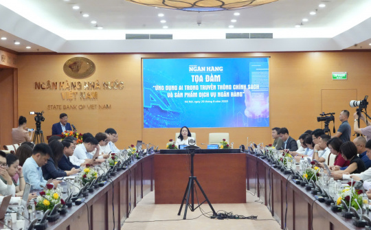 Ứng dụng AI trong truyền thông chính sách và sản phẩm, dịch vụ ngân hàng