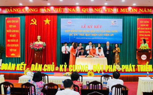 VDB đồng loạt ký kết tín dụng cho các dự án thủy điện và điện gió