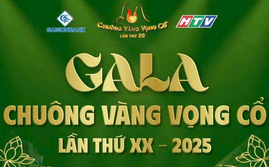 SaiGonBank đồng hành “Gala Chuông vàng vọng cổ lần thứ 20, năm 2025”
