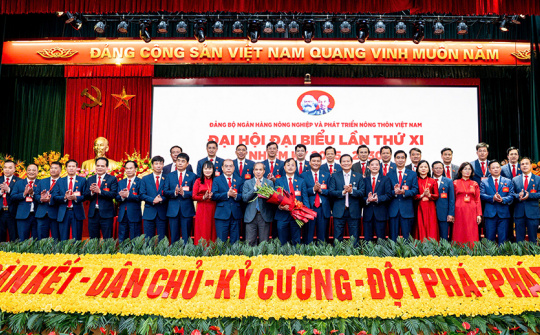 Đảng bộ Agribank nhiệm kỳ 2025 - 2030: Đoàn kết - Dân chủ - Kỷ cương - Đột phá - Phát triển