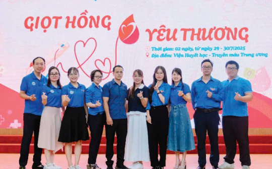 Đoàn Thanh niên VDB chung tay "Giọt hồng yêu thương" 2025