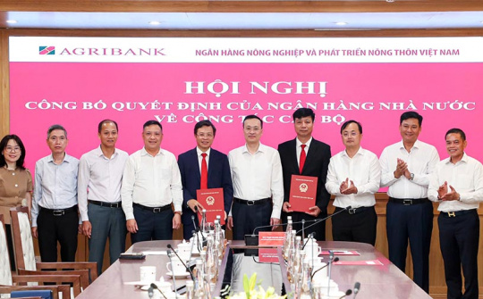 Agribank tổ chức Hội nghị công bố Quyết định của Thống đốc NHNN về công tác cán bộ