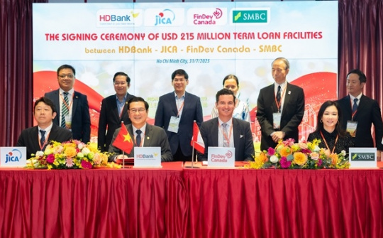 FinDev Canada, SMBC and JICA  pledge $215 million to HDBank