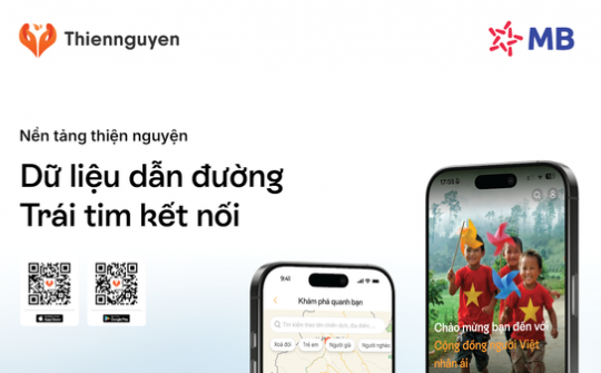 MB lan tỏa giá trị nhân văn qua mạng xã hội thiện nguyện đầu tiên của Việt Nam