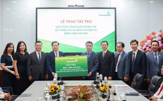 Vietcombank và Bệnh viện Chợ Rẫy hợp tác triển khai giải pháp công nghệ thông tin và bệnh án điện tử
