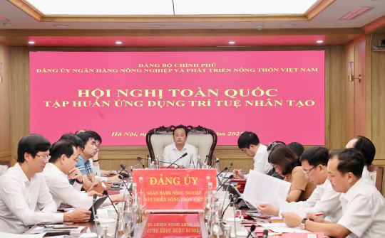 Đảng bộ Agribank tham gia Hội nghị toàn quốc tập huấn ứng dụng trí tuệ nhân tạo