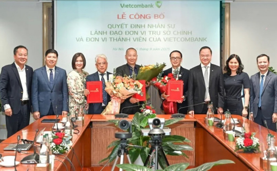 Vietcombank bổ nhiệm nhân sự lãnh đạo tại Trụ sở và đơn vị thành viên