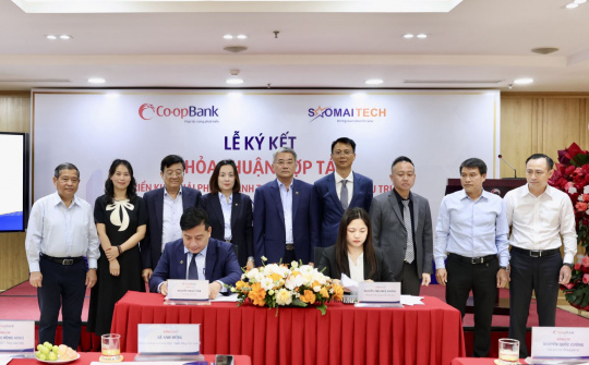 Co-opBank và Sao Mai Tech hợp tác triển khai giải pháp thanh toán số cho ngành lưu trú