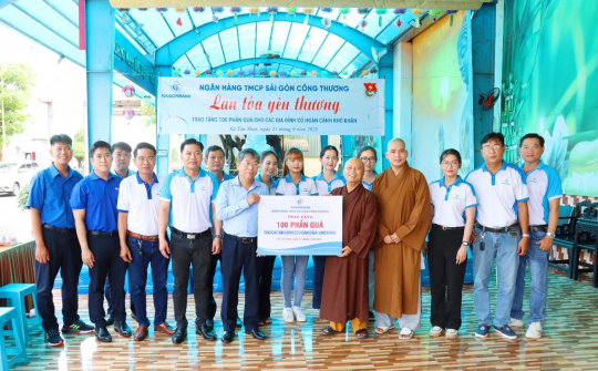 SaiGonBank lan tỏa yêu thương, đồng hành cùng cộng đồng