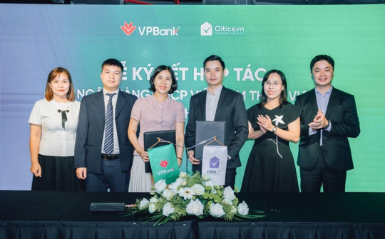 VPBank hợp tác Citics, hướng tới giải ngân 1.000 tỷ đồng/tháng