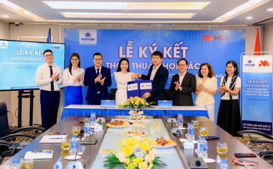 MSB và Ocean Edu hợp tác chiến lược phát triển Tài chính - Giáo dục