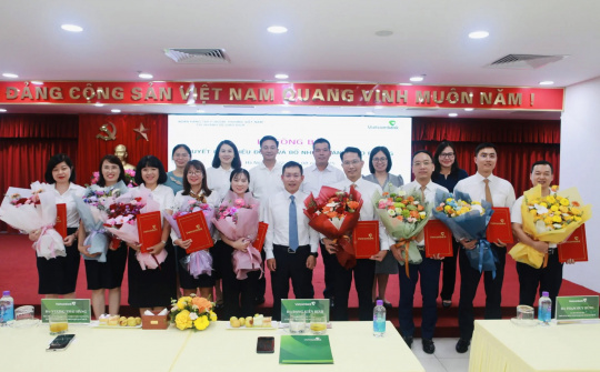Vietcombank Sở Giao dịch điều động, bổ nhiệm cán bộ