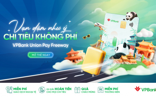 VPBank ra mắt thẻ tín dụng với nhiều tính năng dành riêng cho khách đi du lịch Trung Quốc